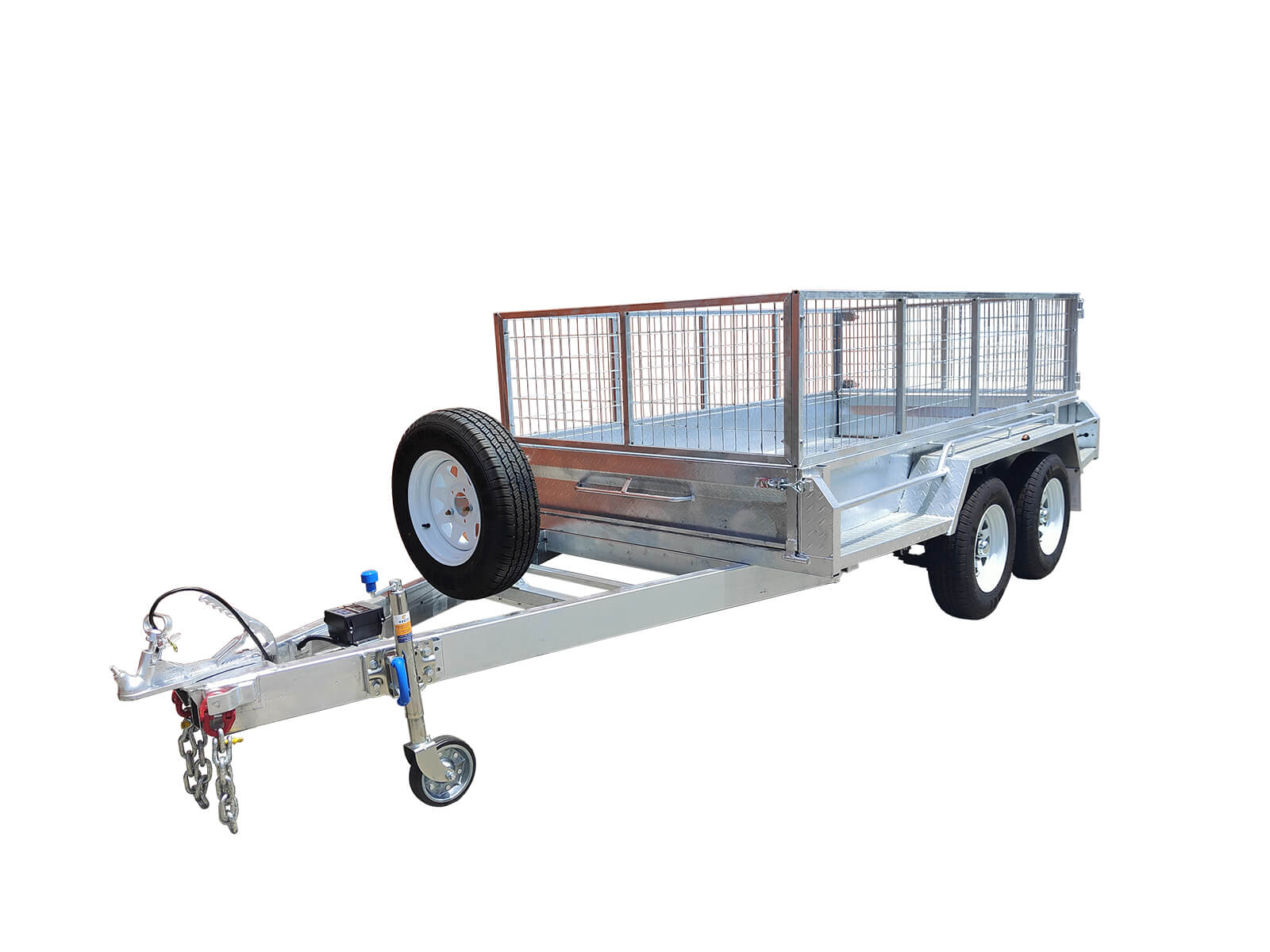 CCT 10x5 Box Trailer ATM-3200kg with cage