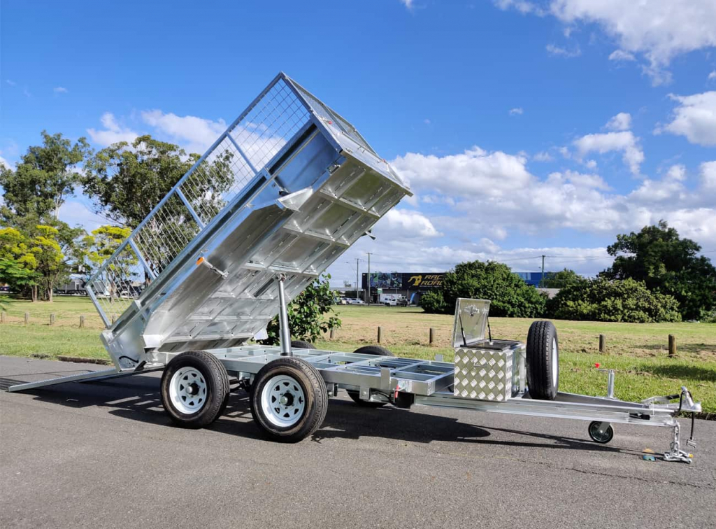 hydraulic platform trailers