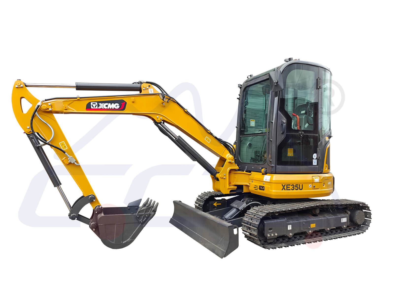CCT Mini Digger XCMG XE35U Enclosed Cab