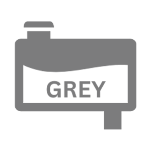 Grey tank icon