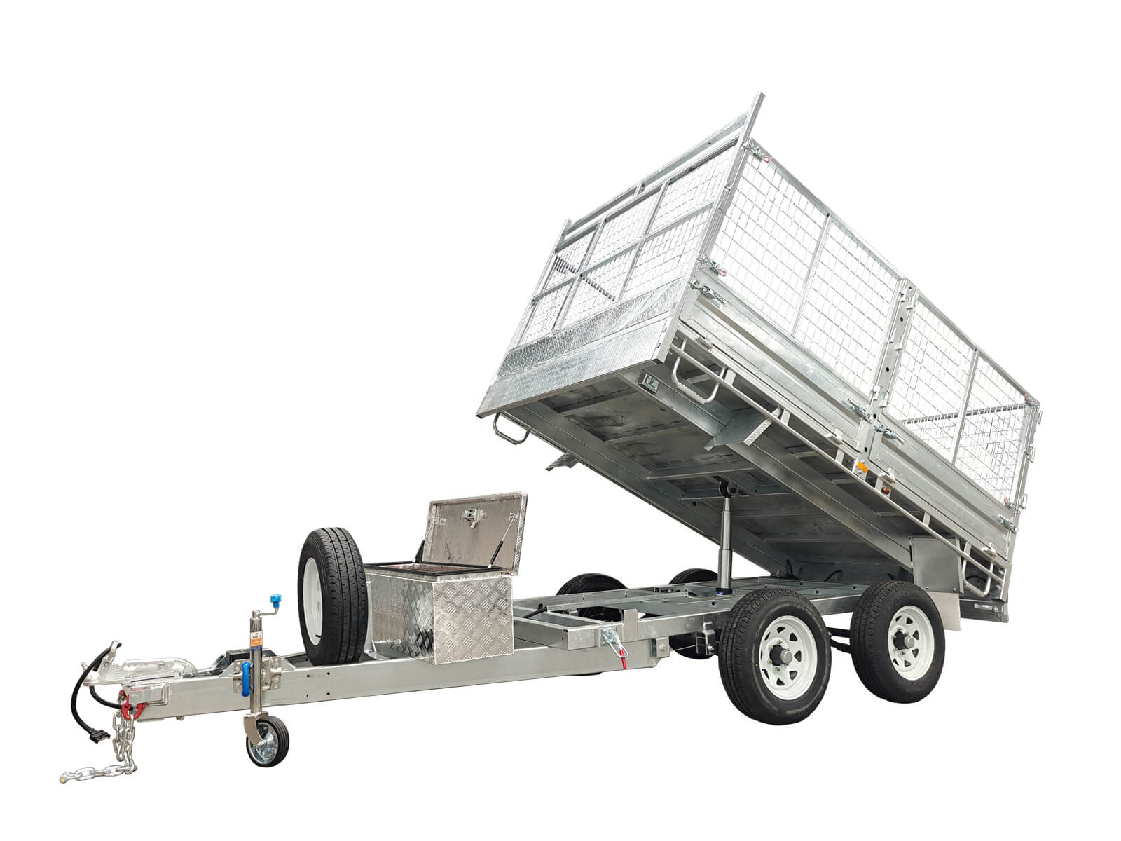 CenturyTrailers Hydraulic Flat Top 10x7 ATM-3500KG/4500KG